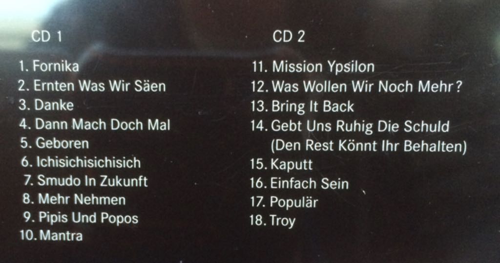 MTV Unplugged 2 - Die Fantastischen Vier (CD - 96) music collectible [Barcode 887254307921] - Main Image 2