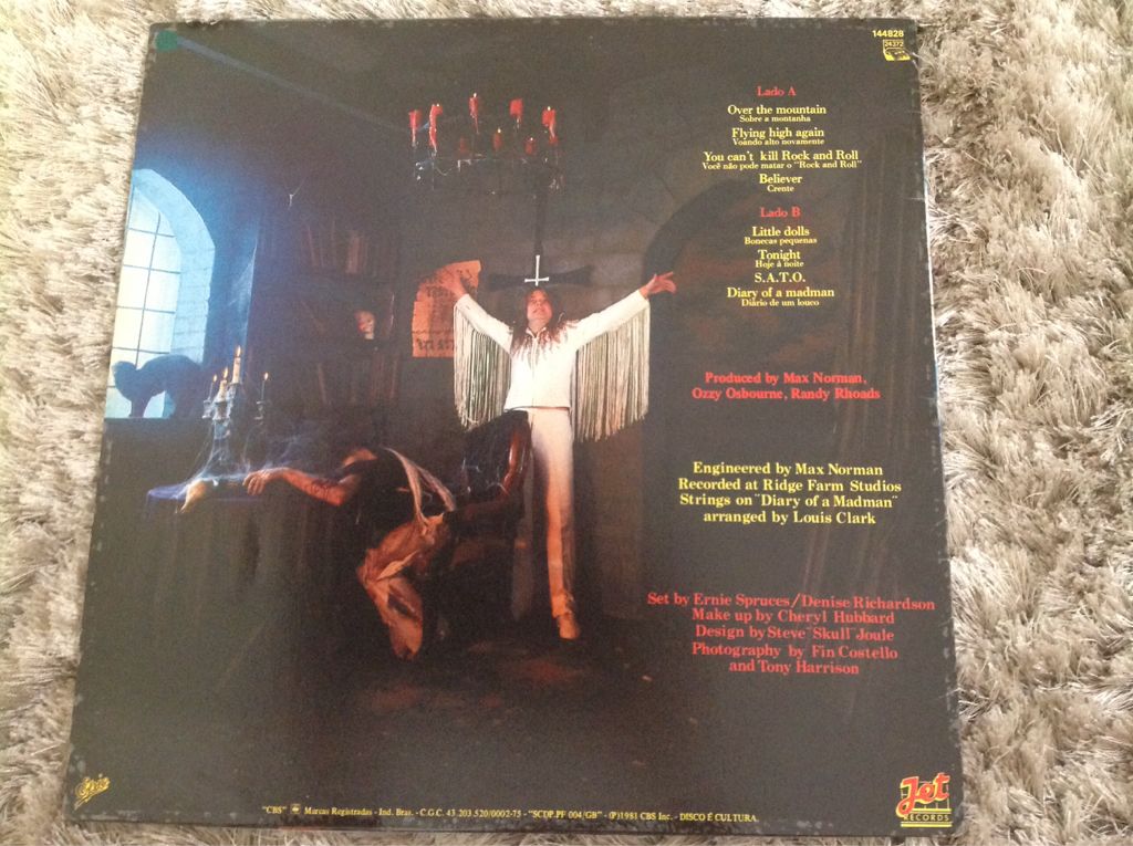 Diary Of A Madman - Osbourne, Ozzy (12” - 43:19) music collectible - Main Image 2