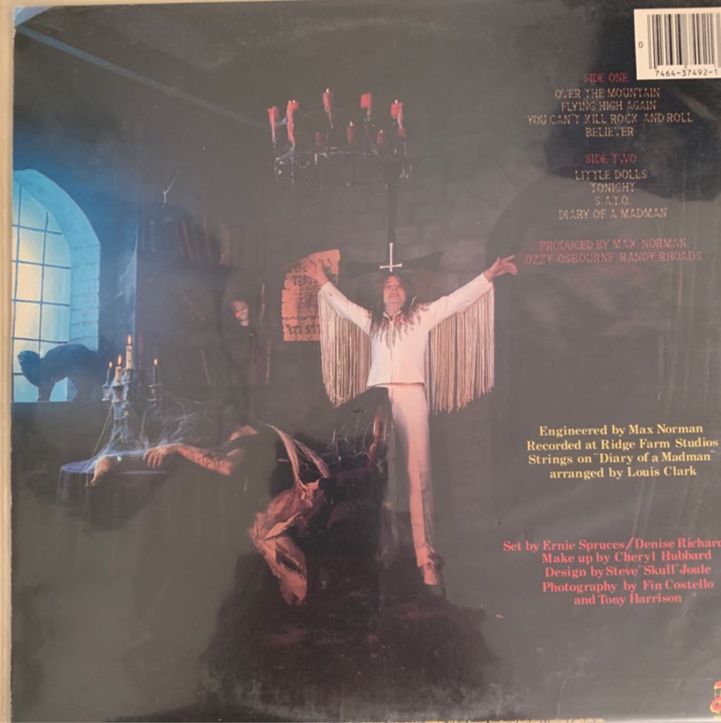 Diary Of A Madman - Osbourne, Ozzy (Cassette) music collectible - Main Image 2