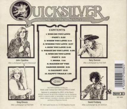 Happy Trails - Quicksilver Messenger Service (12”) music collectible - Main Image 2