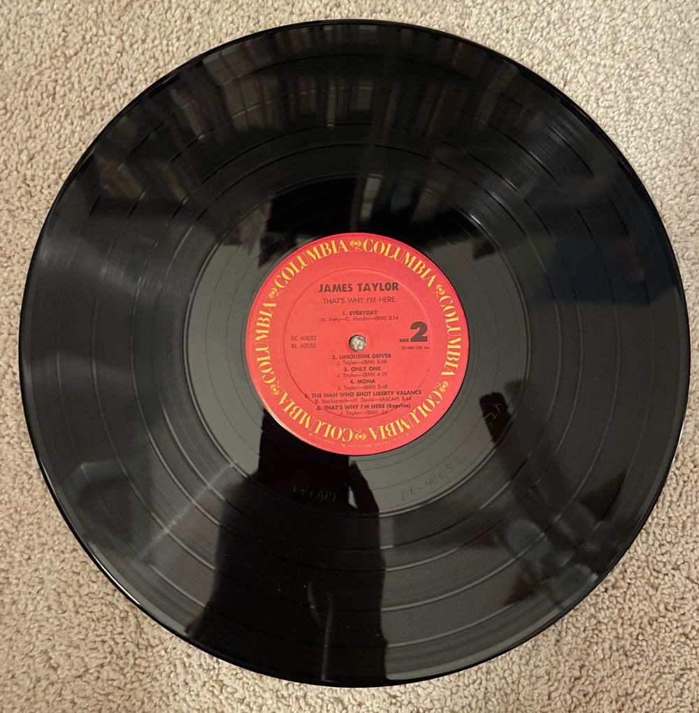 That’s Why I’m Here - Taylor, James (12”) music collectible [Barcode 074644005219] - Main Image 3