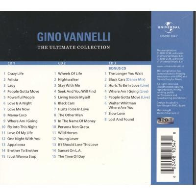 The Ultimate Collection - Gino Vanelli - Vannelli, Gino (CD - 76) music collectible - Main Image 2