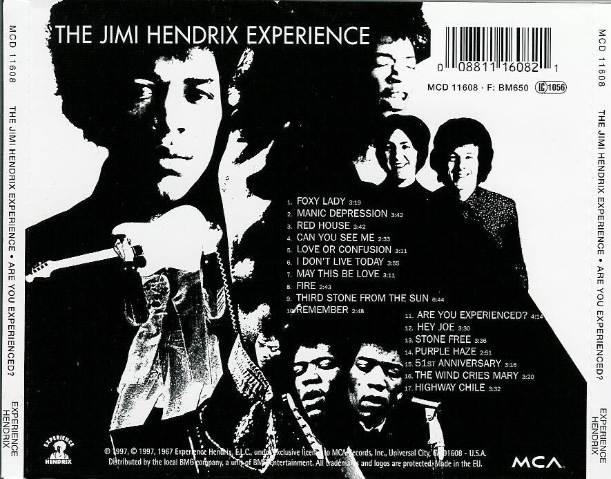 Are You Experienced - Jimi Hendrix (12”) music collectible [Barcode 8718469532292] - Main Image 2