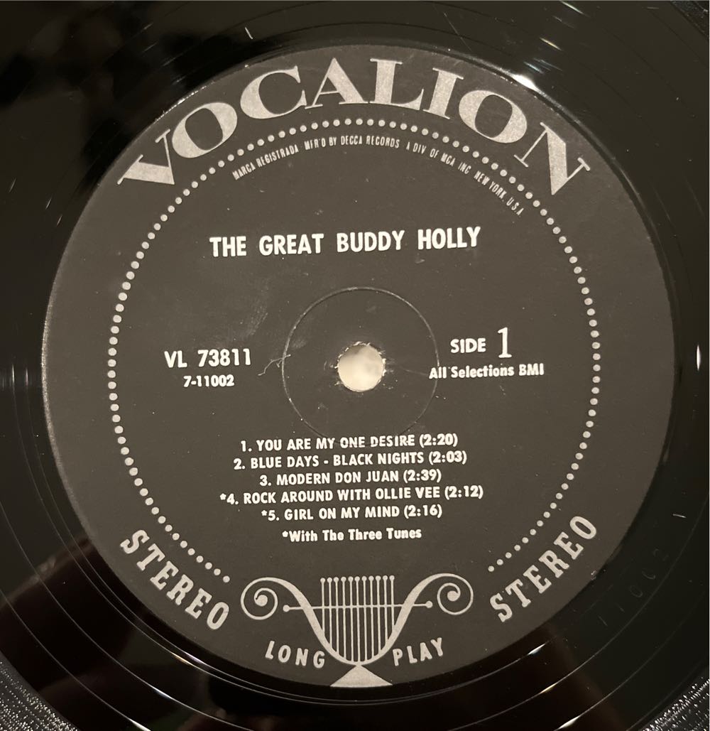 The Great Buddy Holly - Buddy Holly (12”) music collectible - Main Image 3