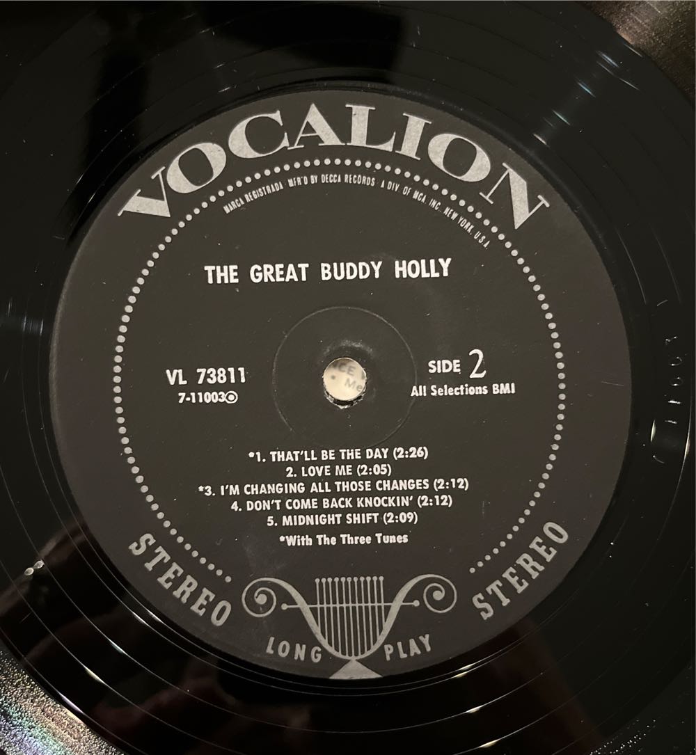 The Great Buddy Holly - Buddy Holly (12”) music collectible - Main Image 4