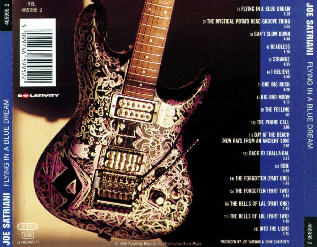 Flying In A Blue Dream - Joe Satriani (12” - 64:25) music collectible [Barcode 0088561101527] - Main Image 2