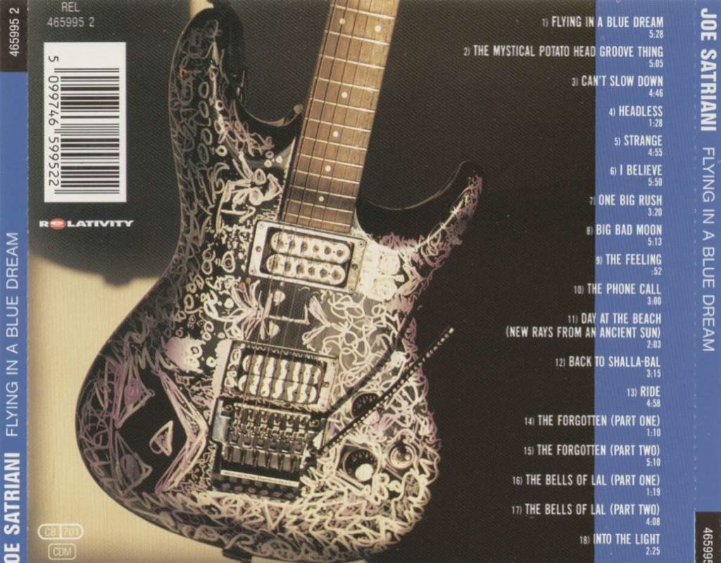 Flying In A Blue Dream - Joe Satriani (12” - 6425) music collectible - Main Image 2
