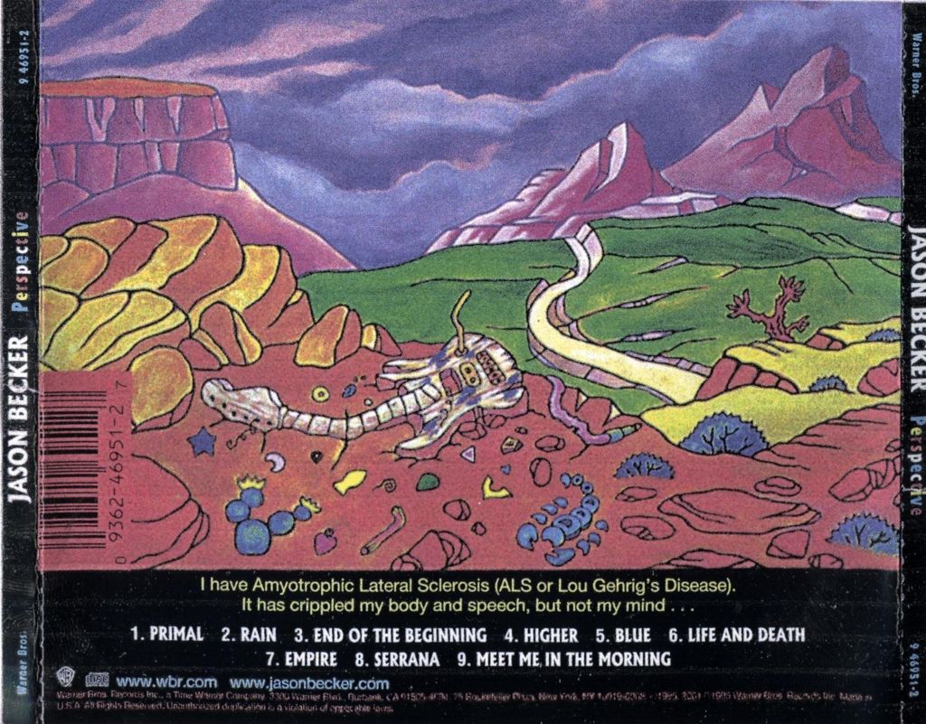 Perspective - Jason Becker (CD - 61) music collectible [Barcode 093624695127] - Main Image 2