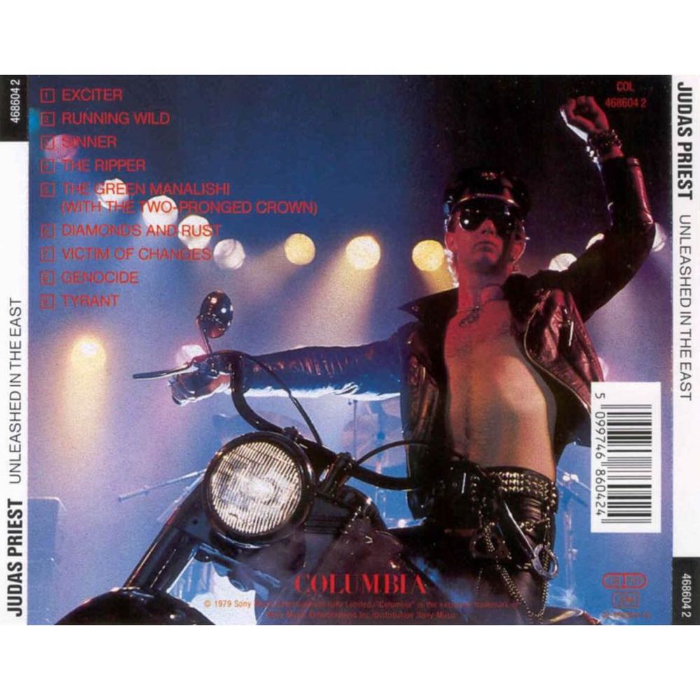 Unleashed In The East - Judas Priest (12”) music collectible [Barcode 5099746860424] - Main Image 2
