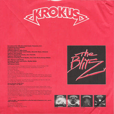 The Blitz - Krokus (12”) music collectible [Barcode 078221824316] - Main Image 3