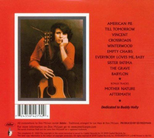 American Pie - Don McLean (12”) music collectible - Main Image 2