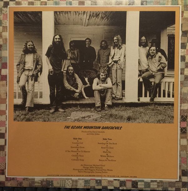 Ozark Mountain Daredevils - Ozark Mountain Daredevils (12”) music collectible - Main Image 2