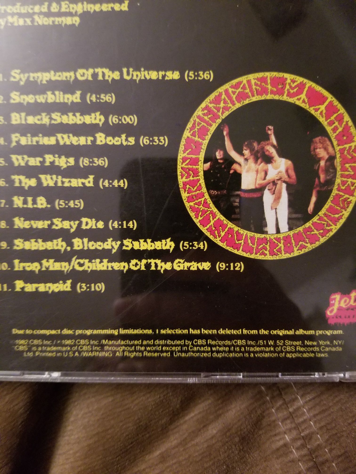 Speak of the Devil - Ozzy Osbourne (Cassette - 64.21) music collectible [Barcode 074643835046] - Main Image 2