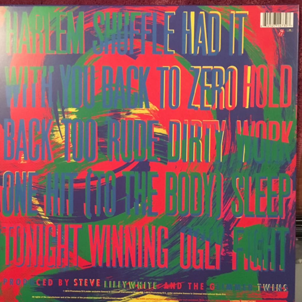 Dirty Work - Rolling Stones, The (12”) music collectible [Barcode 602527147307] - Main Image 2