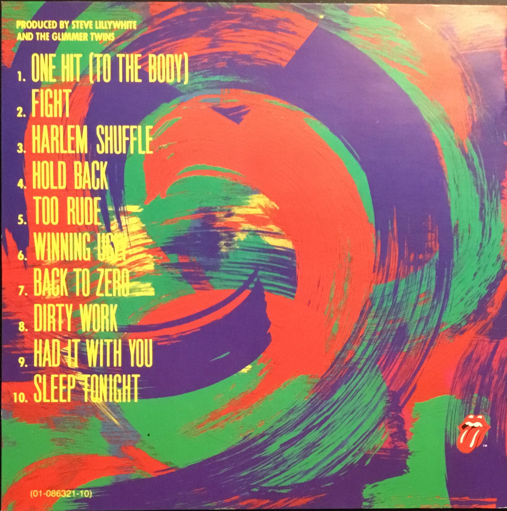 Dirty Work - Rolling Stones, The (CD - 40) music collectible - Main Image 2