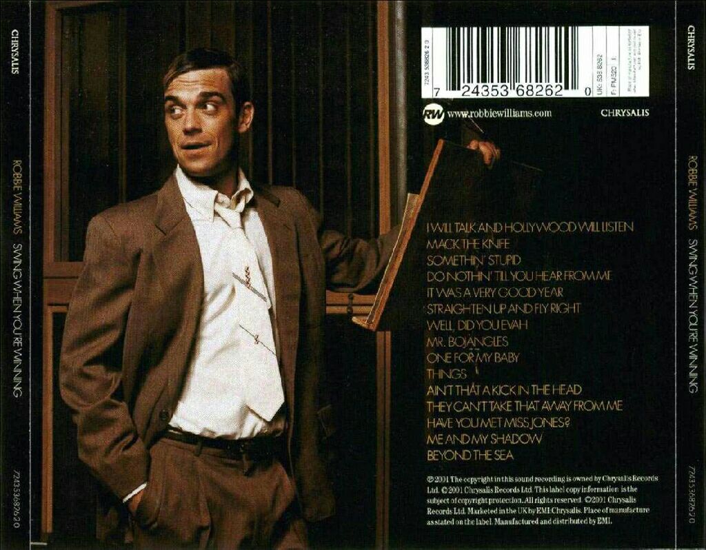 Swing When You’re Winning - Robbie Williams (Cassette) music collectible - Main Image 2