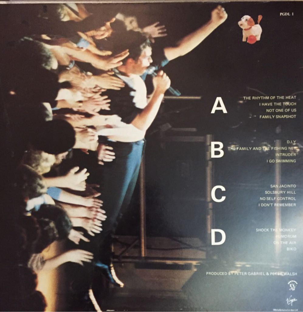 Plays Live - Gabriel, Peter (12”) music collectible - Main Image 2