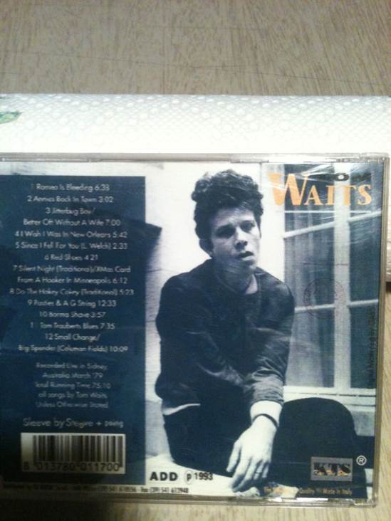 Cold Beer On A Hot Night - Tom Waits (CD) music collectible - Main Image 2