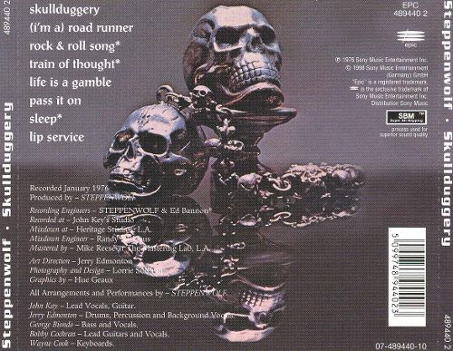 Skullduggery - Steppenwolf (CD) music collectible [Barcode 5099748944023] - Main Image 2