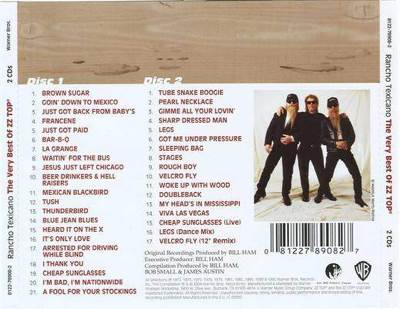 Rancho Texicano - The Very Best Of ZZ Top - ZZ Top (CD - 168) music collectible - Main Image 2
