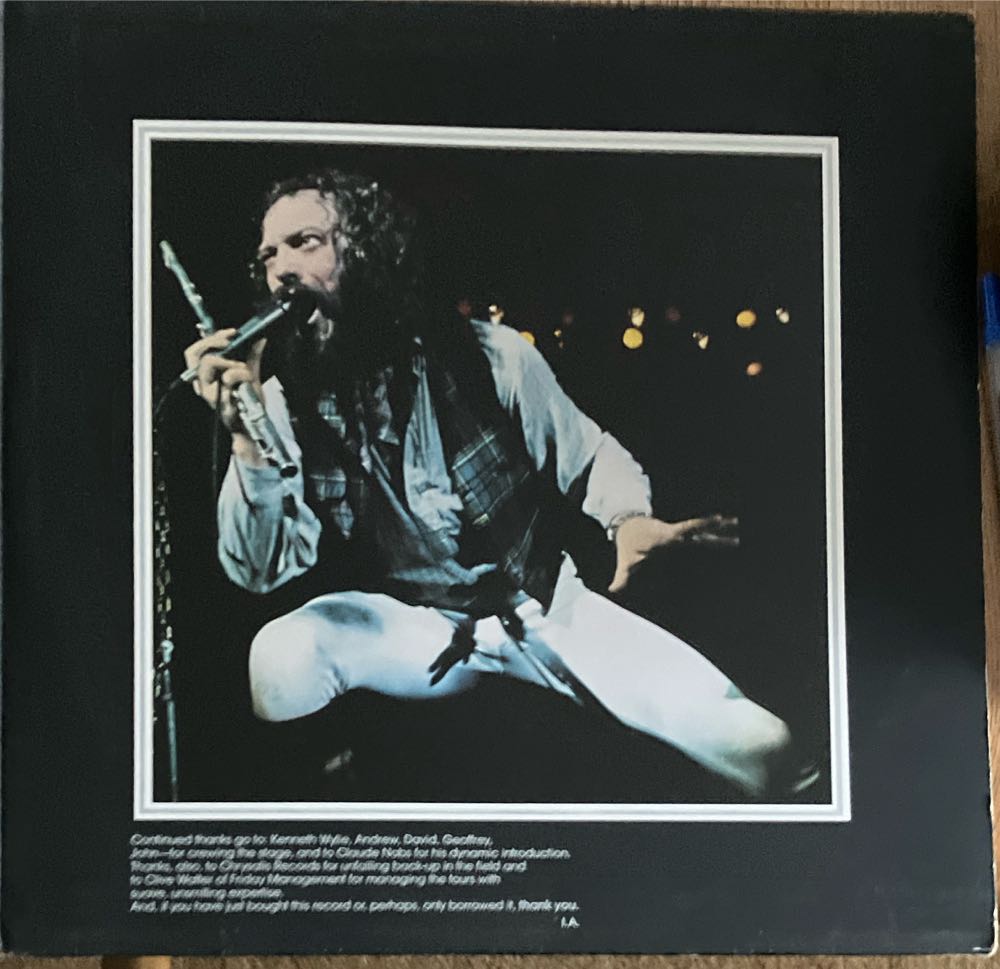 Bursting Out - Jethro Tull (12”) music collectible - Main Image 4