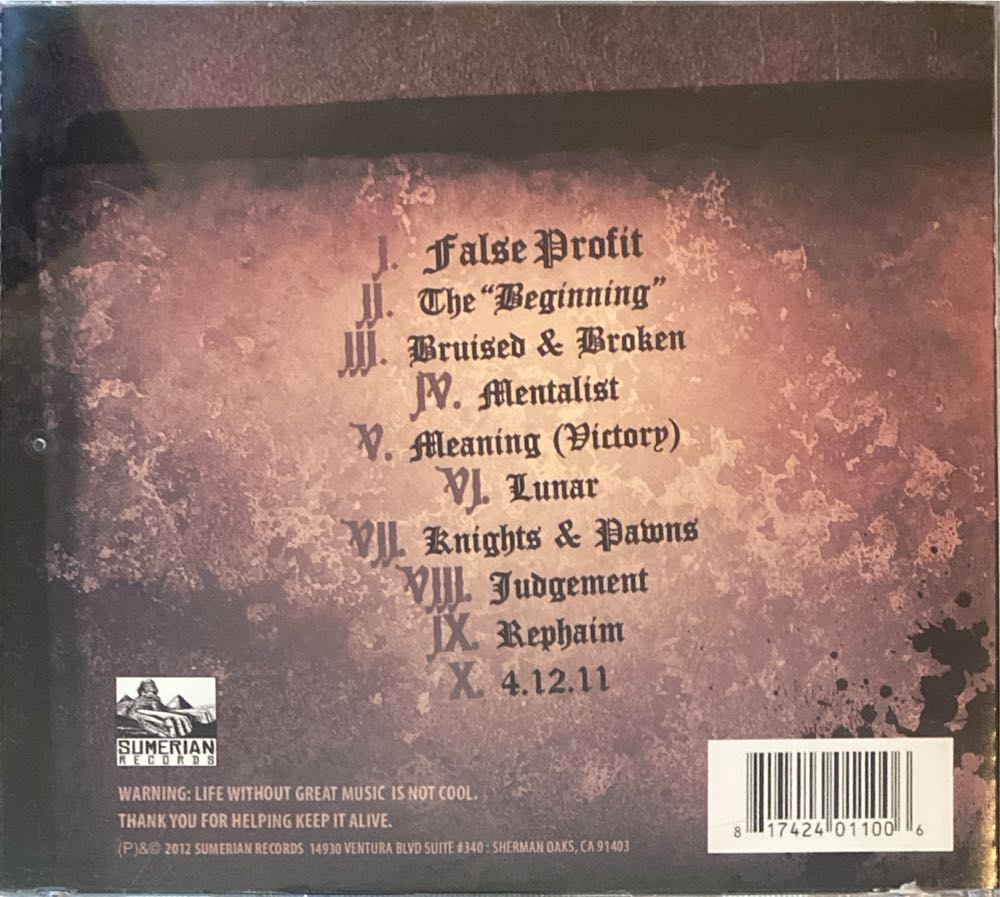 Truth And Purpose - I The Breather (CD) music collectible [Barcode 817424011006] - Main Image 2