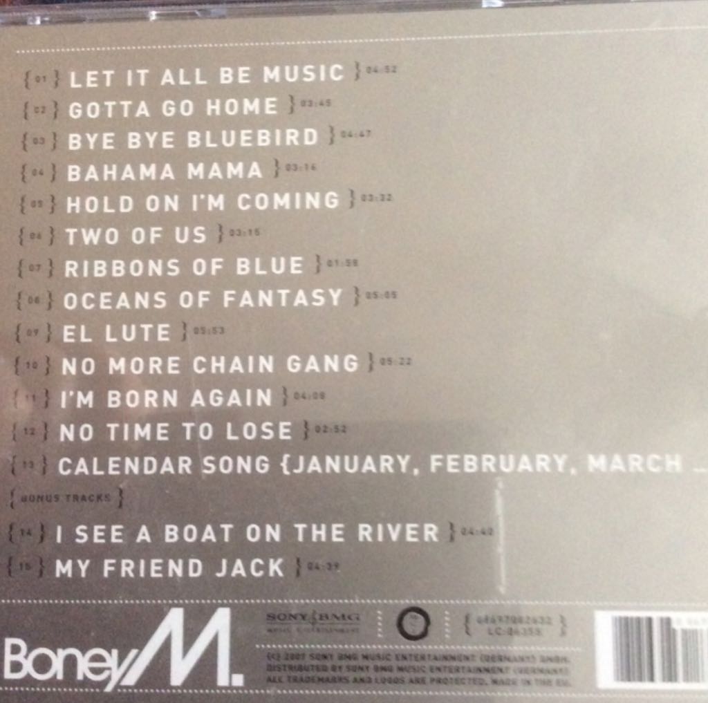 Oceans of Fantasy - Boney M. (12” - 54) music collectible [Barcode 886970826327] - Main Image 2