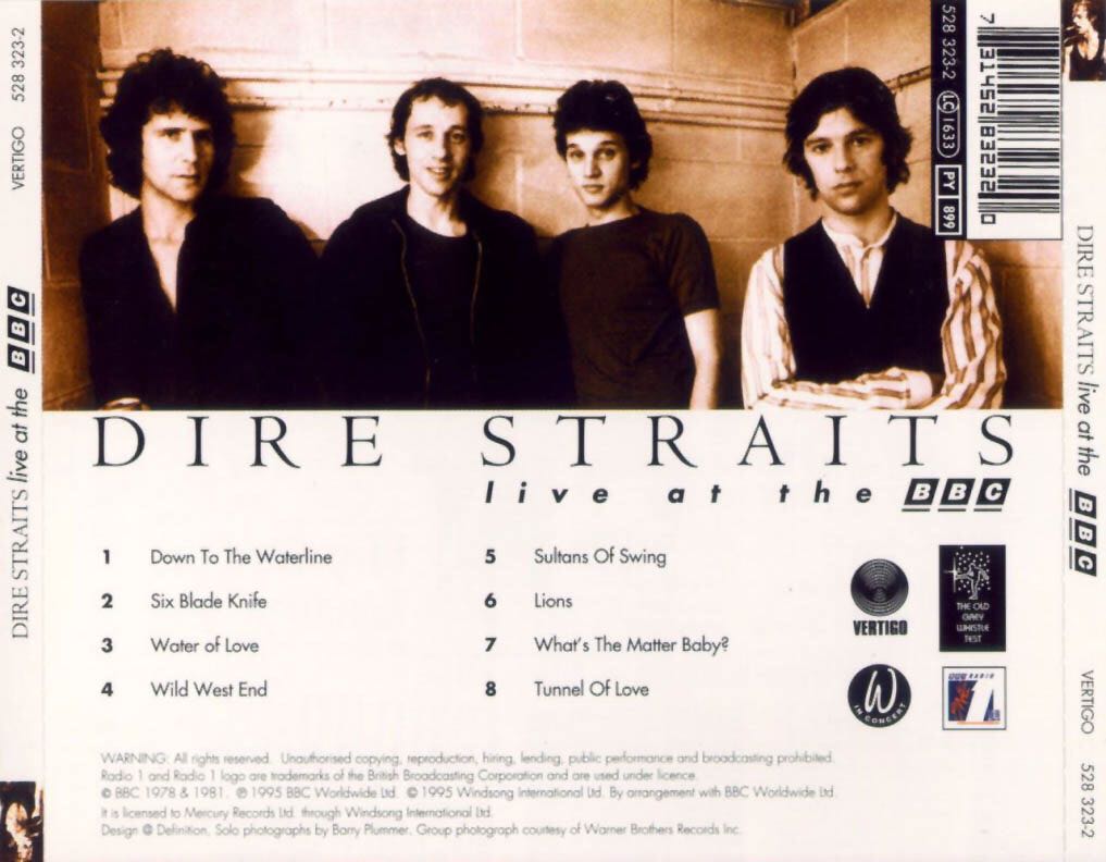 Live At The BBC - Dire Straits music collectible - Main Image 2