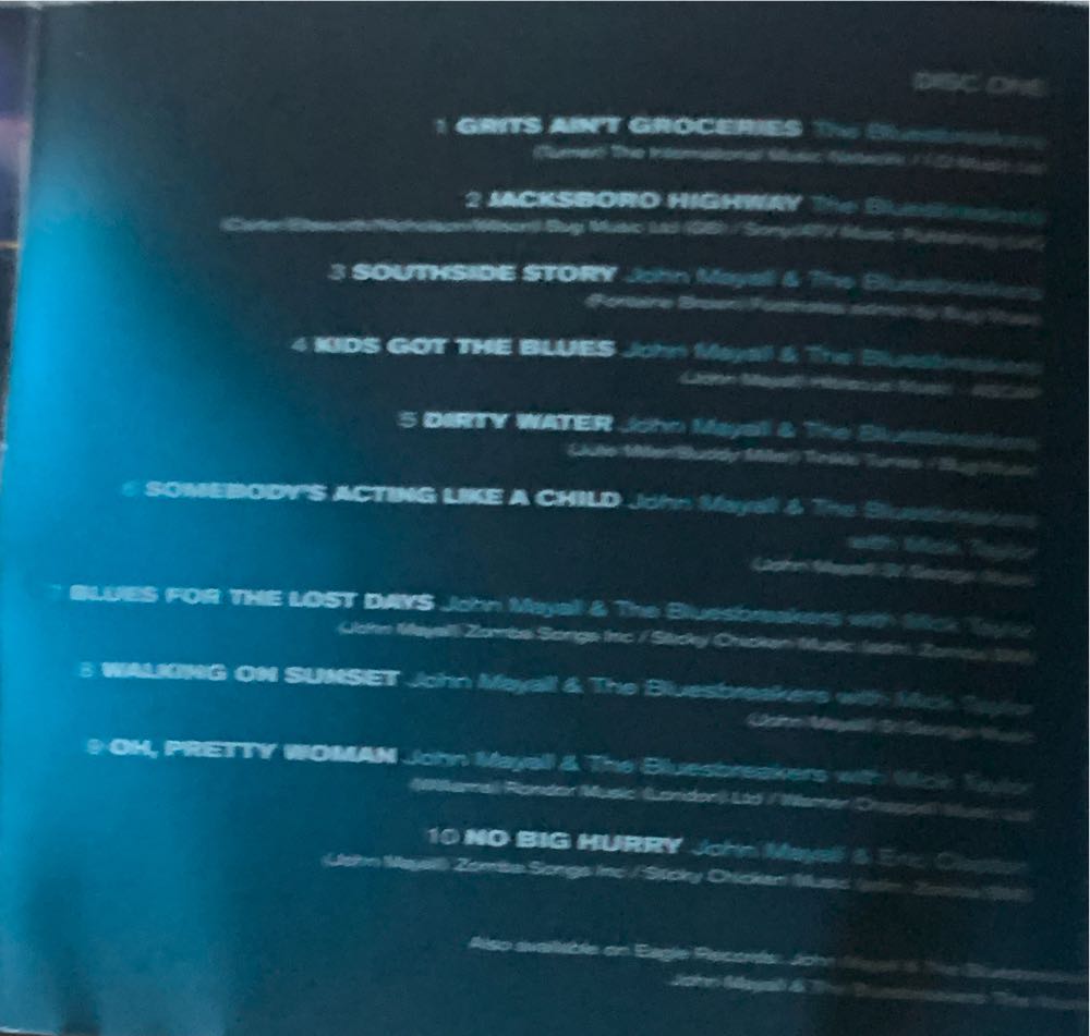 70th Birthday Concert - Mayall, John (MP3) music collectible [Barcode 826992001722] - Main Image 3