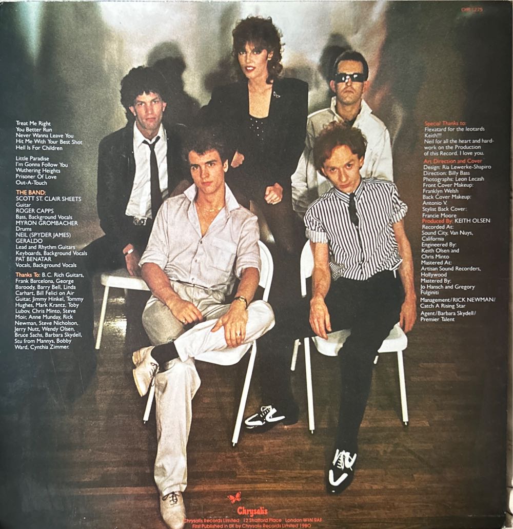 Crimes Of Passion - Pat Benatar (12” - 36) music collectible - Main Image 2