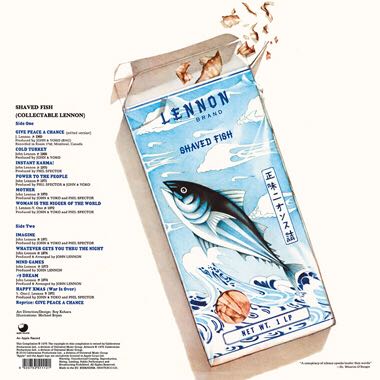 Shaved Fish - Beatles, The - Lennon, John (Cassette) music collectible - Main Image 2