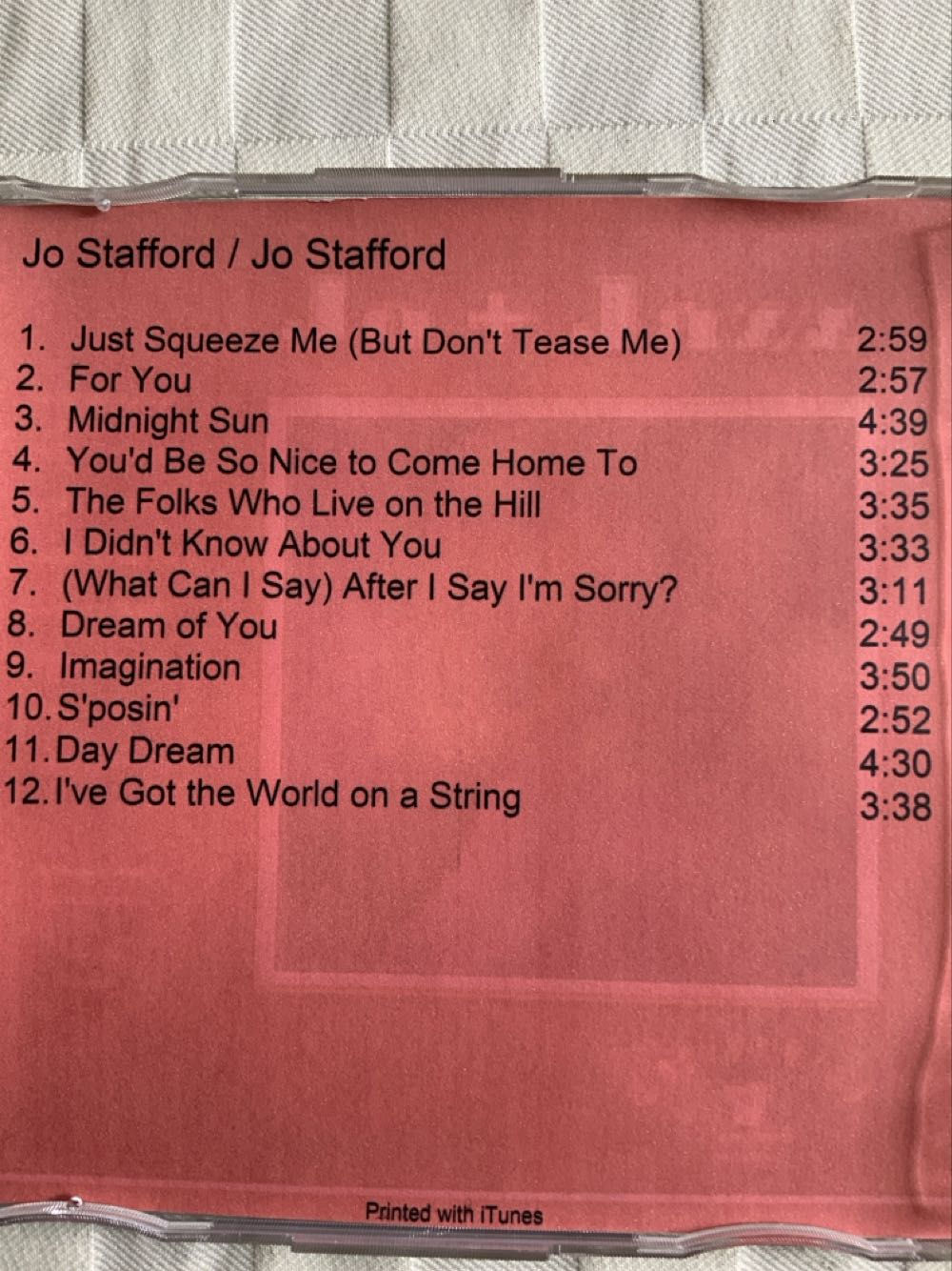Jo+Jazz - Jo Stafford (12”) music collectible - Main Image 2