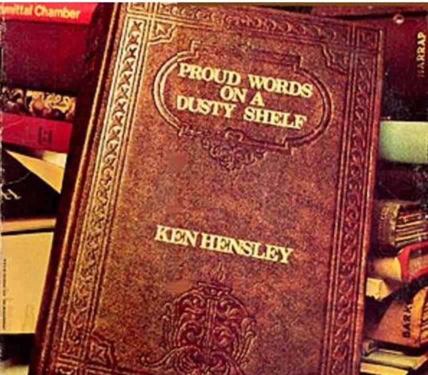Proud Words On A Dusty Shelf - Hensley, Ken (12”) music collectible - Main Image 1