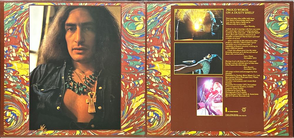 Proud Words On A Dusty Shelf - Hensley, Ken (12”) music collectible - Main Image 3