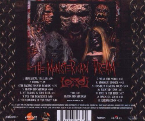 The Monsterican Dream - Lordi (CD) music collectible [Barcode 828766196320] - Main Image 2