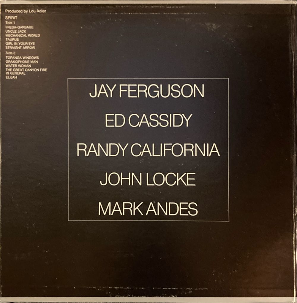 Spirit (Spirit/Clear) - Spirit (12”) music collectible - Main Image 3