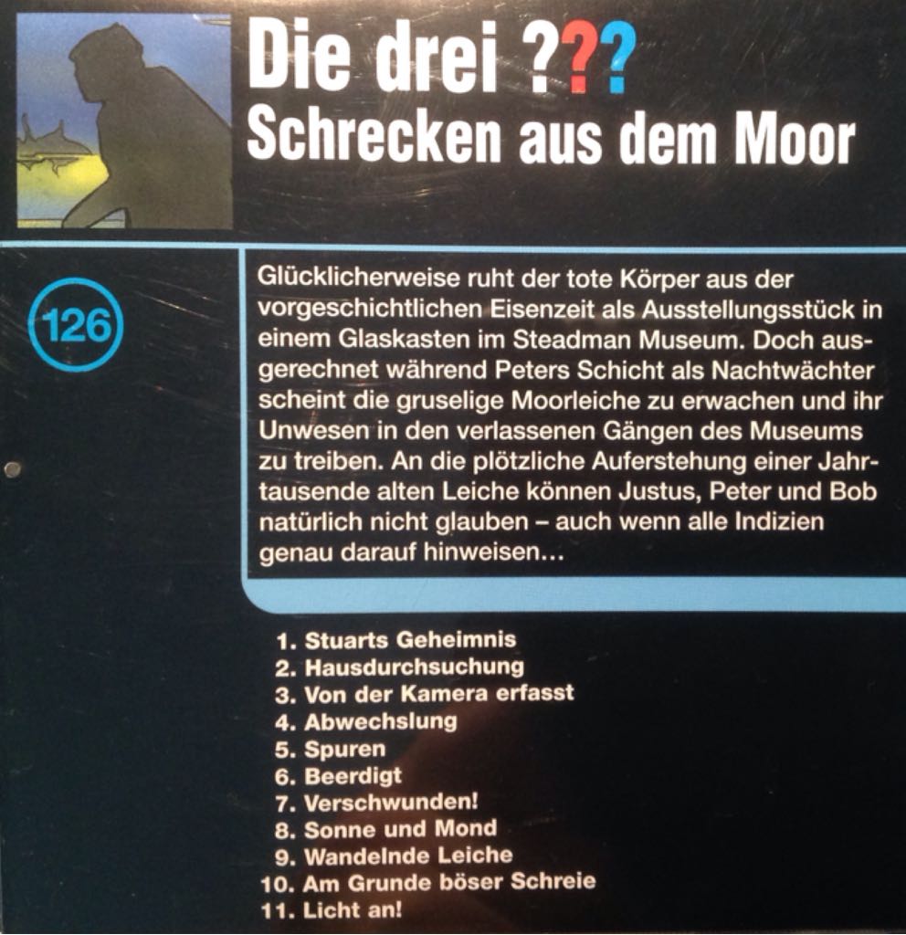 126 Schrecken aus dem Moor - Die Drei ??? (MP3) music collectible [Barcode 828766712629] - Main Image 2