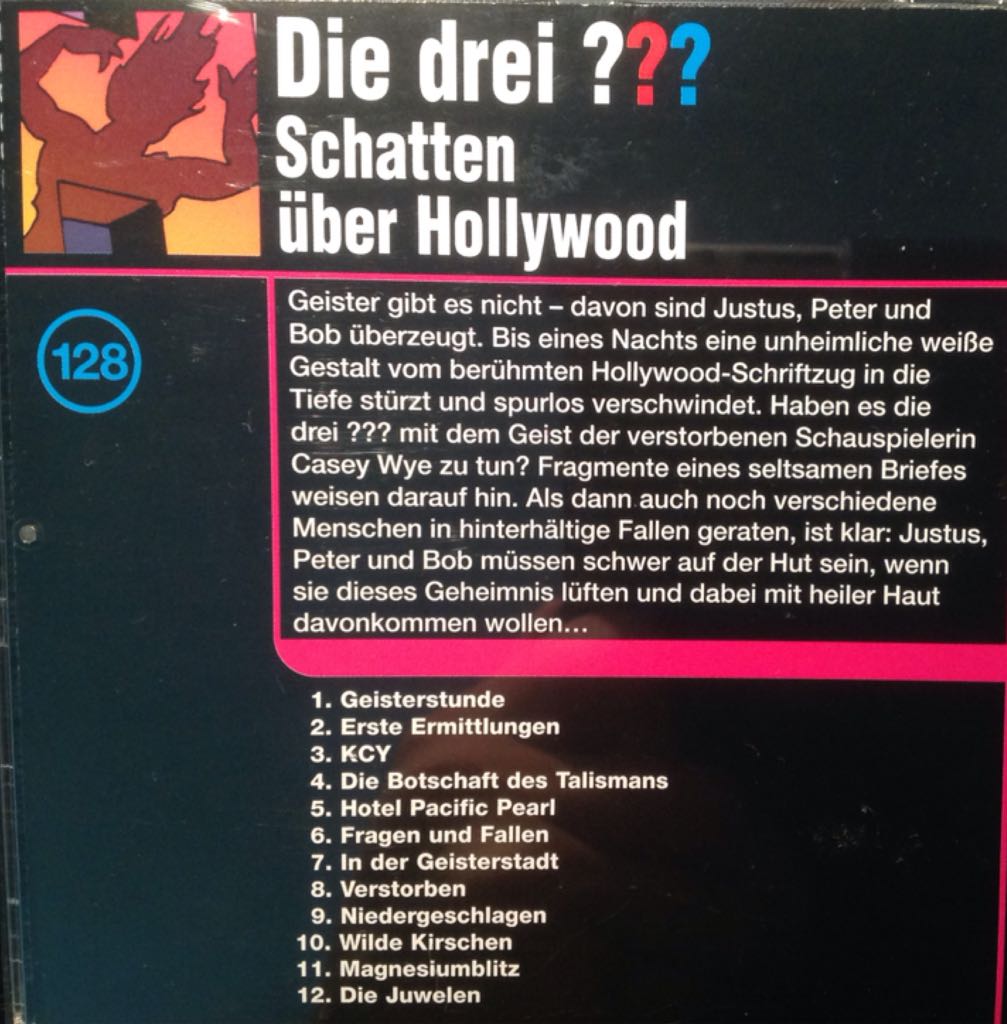 128 Schatten über Hollywood - Die Drei ??? (MP3) music collectible [Barcode 828766712827] - Main Image 2