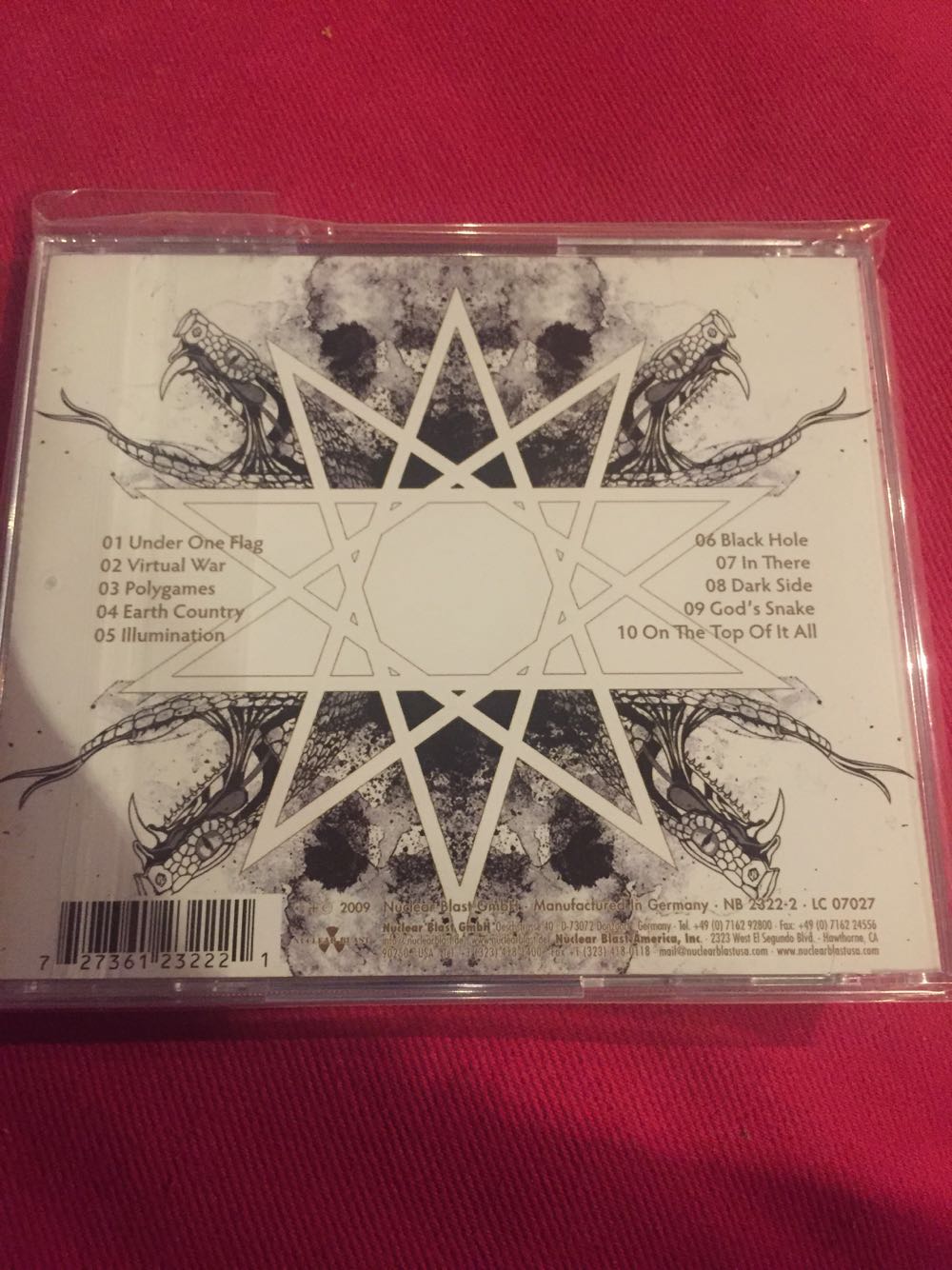 Above - Samael (CD) music collectible [Barcode 727361232221] - Main Image 2