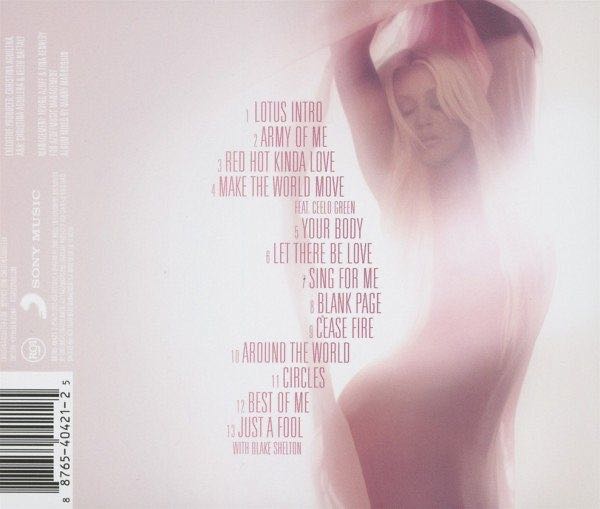 Lotus (Deluxe Edition) - Christina Aguilera (CD - 47) music collectible [Barcode 887654042323] - Main Image 4