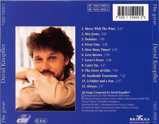 The Giver - David Knopfler (MP3) music collectible - Main Image 2