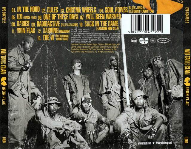 Iron Flag - Wu Tang Clan (CD) music collectible - Main Image 2