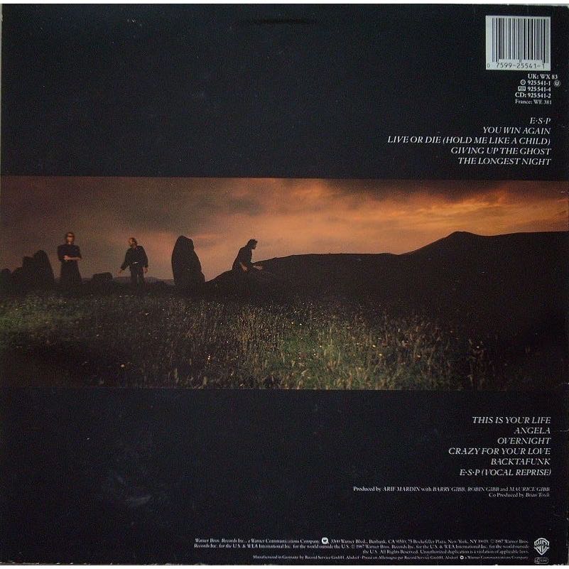 E.S.P - Bee Gees (CD) music collectible [Barcode 075992554114] - Main Image 2