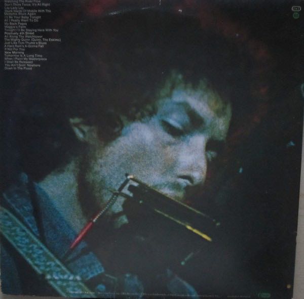 More Bob Dylan Greatest Hits - Bob Dylan (12”) music collectible - Main Image 4