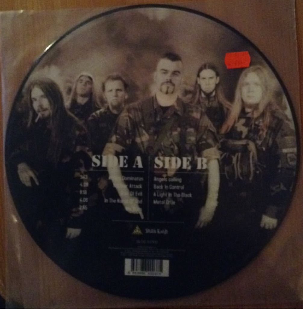 Attero Dominatus - Sabaton (12”) music collectible [Barcode 6663666400375] - Main Image 2