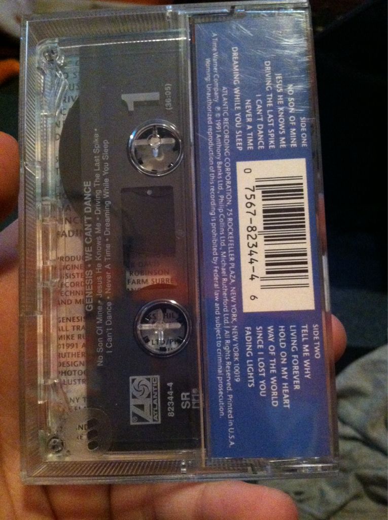 We Can’t Dance - Genesis (CD - 72) music collectible - Main Image 2