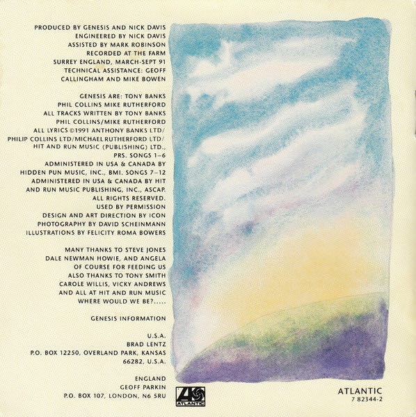 We Can’t Dance - Genesis (CD - 72) music collectible - Main Image 4