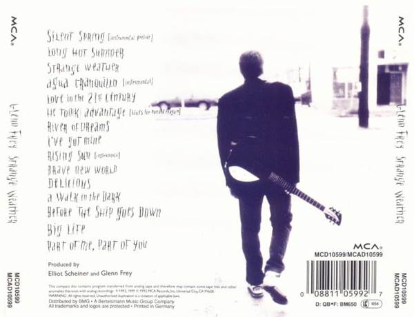 Strange Weather - Glenn Frey music collectible - Main Image 2