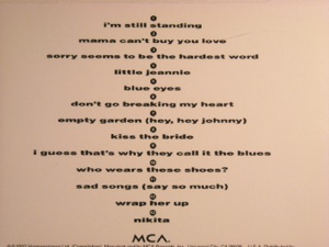 Greatest Hits 1976 - 1986 - Elton John (CD) music collectible - Main Image 2