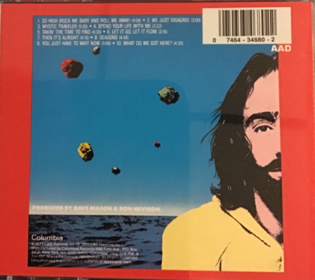 Let It Flow - Mason, Dave (12” - 40) music collectible [Barcode 074643468022] - Main Image 2